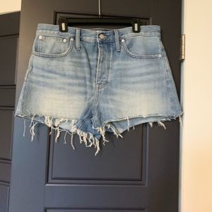 Madewell Relaxed Denim Jean Shorts